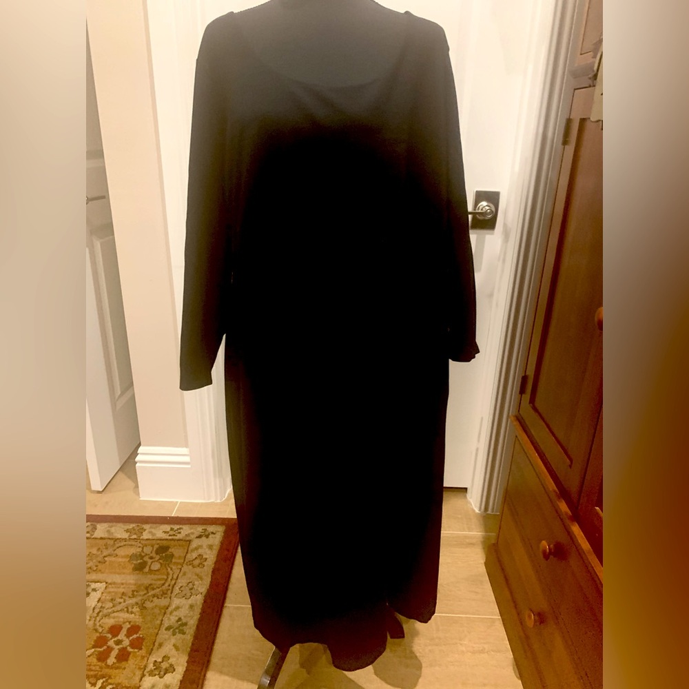 Jones New York Sport Navy Velour Dress